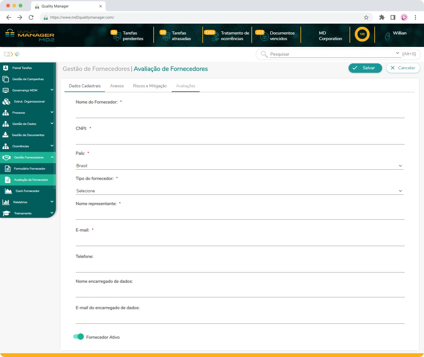 Avaliação de fornecedor - Dados Cadastrais (1).png